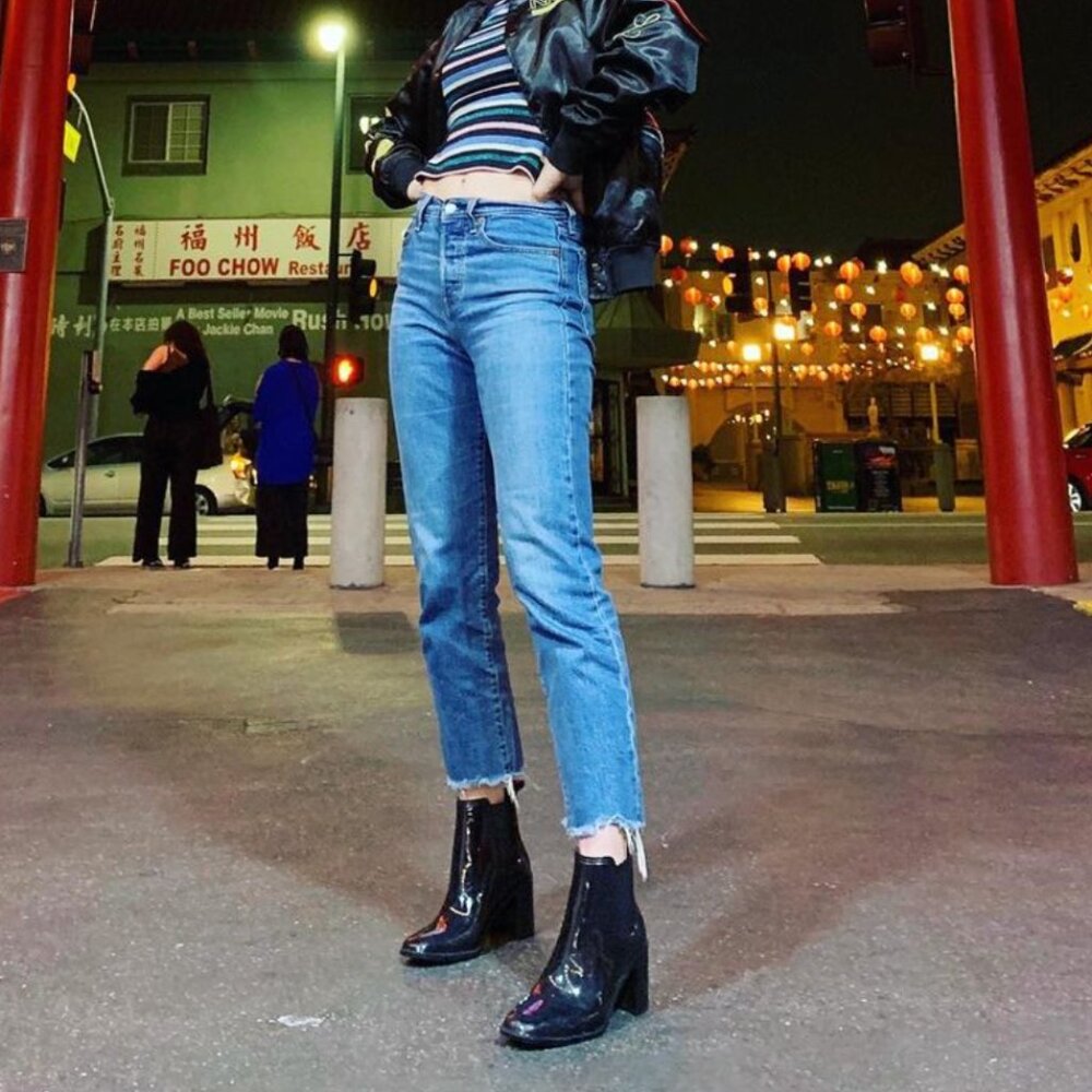 Levi's® Premium Wedgie Straight Ankle Women's Jeans | Size 25